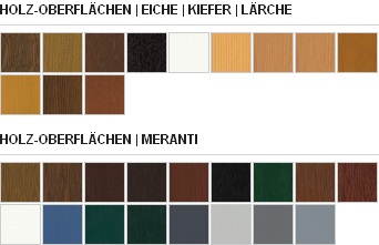 Denkmalfenster Farben außen