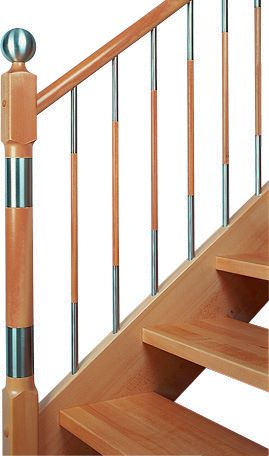 Eingestemmte Treppe