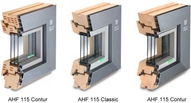 Holz-Alu-Fenster Serie